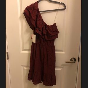 One shoulder dress NWT